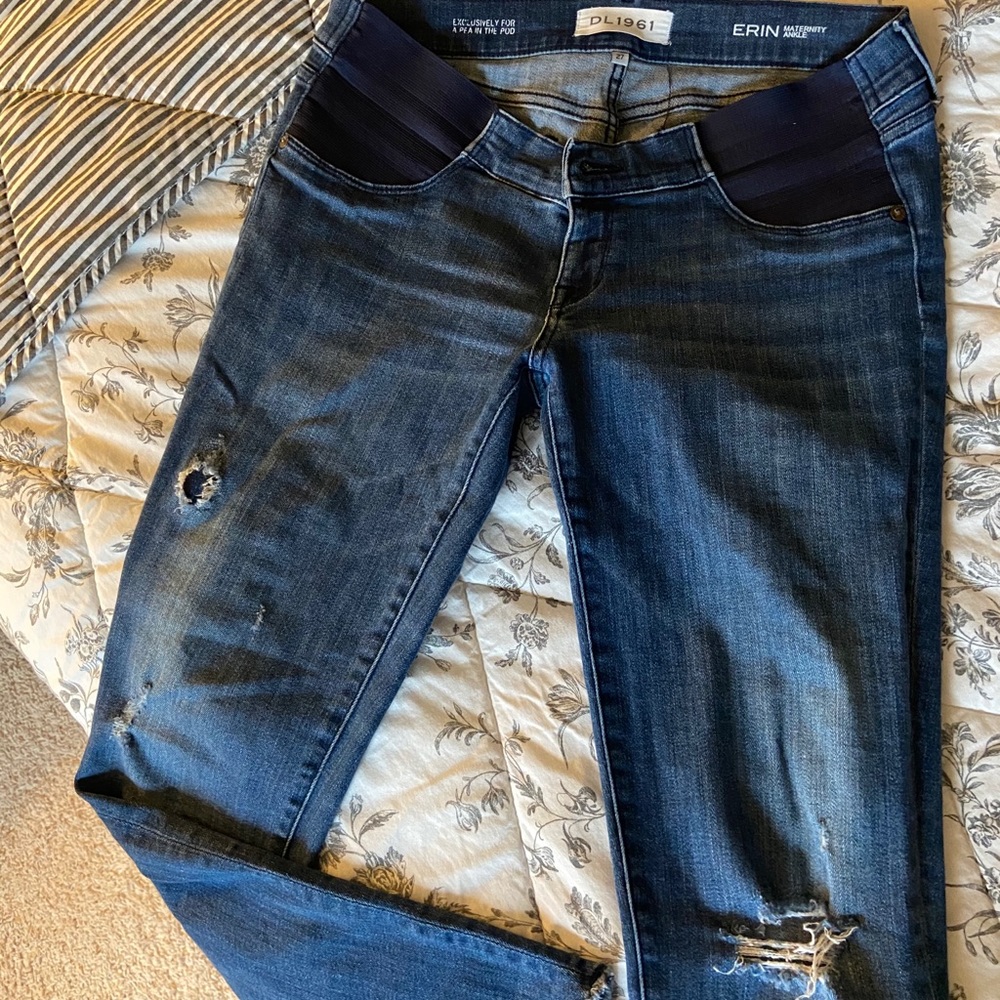 DL1961 Erin Maternity Ankle Jeans